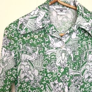 VTG I AM WOMAN Print Top